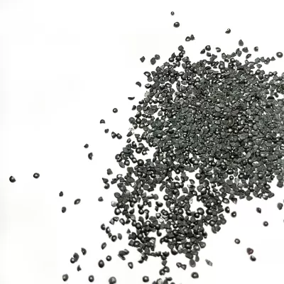 Arena de acero fundido