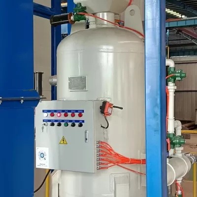 Recuperación parcial Sala de explosión de arena