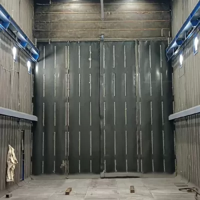 Recuperación parcial Sala de explosión de arena