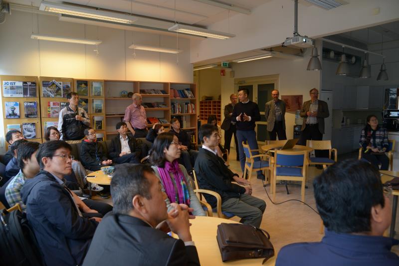 Visite Sybrandy y Blastman en Oulu