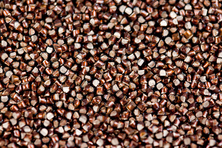 Tiro de acero fundido