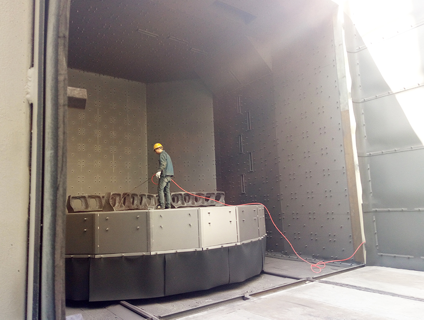 Máquina de explosión del tipo de tranvía de la serie Q36/Q76