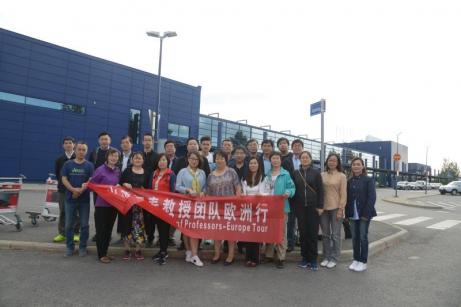 El equipo de profesores de Shandong Kaitai realizó una gira de Europa de una semana de duración