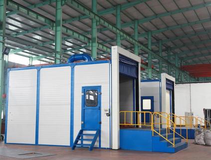 Base de diseño del salón de explosiones de arena